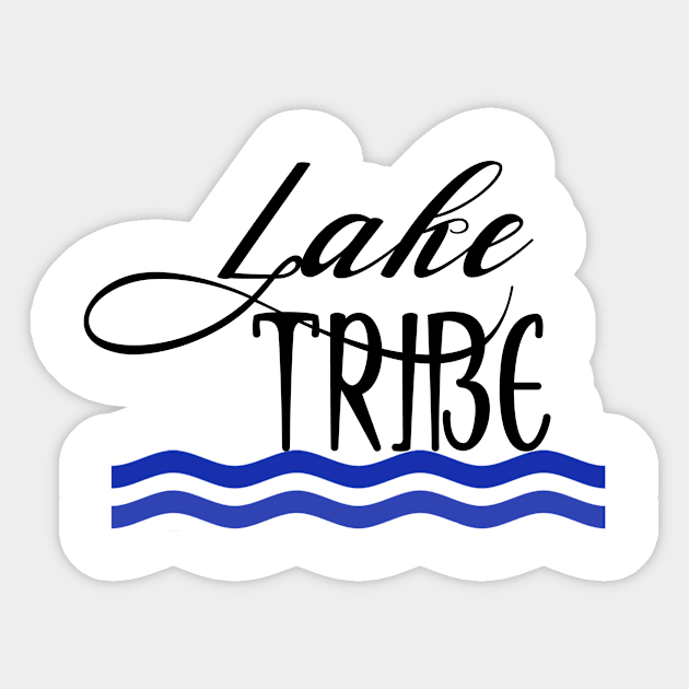 Lake Tribe Sticker by ColorFlowCreations